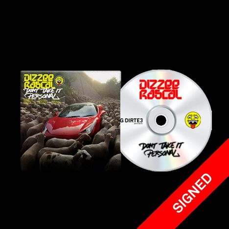 Dizzee Rascal: Don't Take It Personal (signiert) (Limited Edition), CD