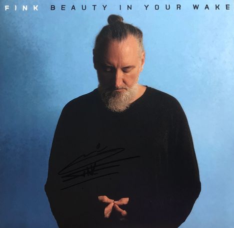 Fink        (UK): Beauty In Your Wake (Limited Numbered Edition) (Green [Zennor Moss] Vinyl) (signiert), 1 LP und 1 Single 7"