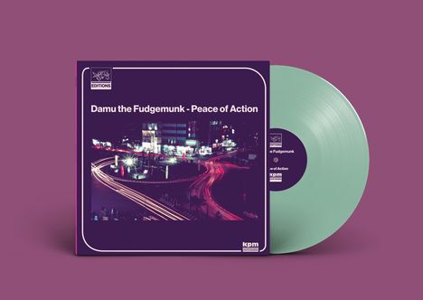 Damu The Fudgemunk: Peace Of Action (Duck Egg Blue Vinyl), LP