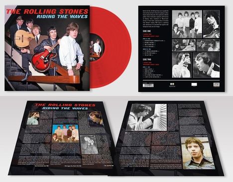 The Rolling Stones: Riding The Waves (180g) (Limited-Numbered-Edition) (Red Vinyl), LP