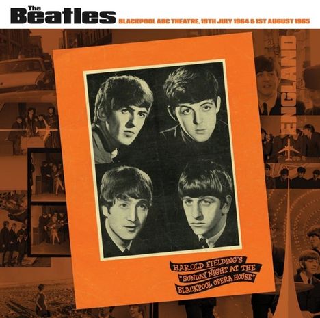 The Beatles: Blackpool, ABC Theatre 1965 (180g) (Limited-Numbered-Edition) (Marbled Orange Vinyl), LP