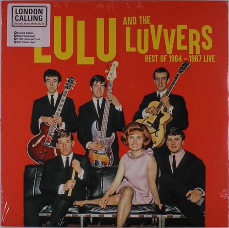 Lulu &amp; The Luvvers: Best Of 1964-1967 Live (180g) (Limited Numbered Edition) (Colored Vinyl), LP