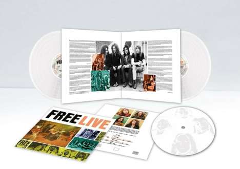 Free: Live 1970 (180g) (Limited Numbered Edition) (White Vinyl), 2 LPs