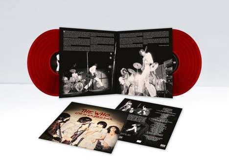 The Who: Live In Amsterdam (180g) (Limited Numbered Edition) (Red Vinyl), 2 LPs