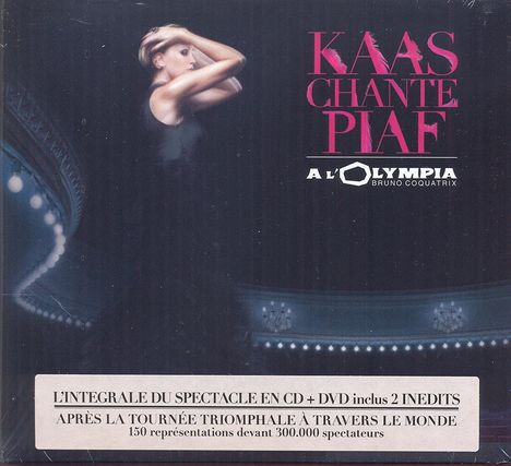 Patricia Kaas: Kaas Chante Piaf A L'Olympia, 1 CD und 1 DVD