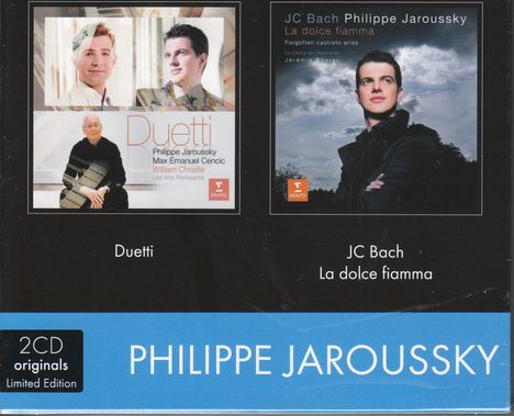 Philippe Jaroussky &amp; Max Emanuel Cencic - Duetti / Phlippe Jaroussky - La Dolce Fiamma, 2 CDs