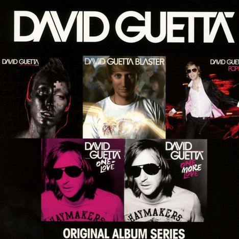 David Guetta: Original Album Series, 5 CDs