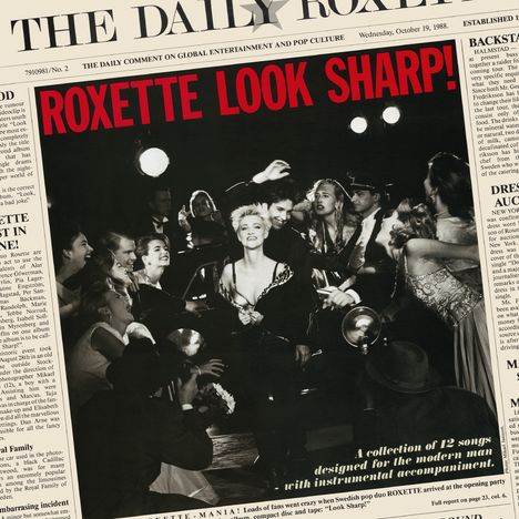 Roxette: Look Sharp! (30th Anniversary Edition) (180g), 1 LP, 1 DVD und 1 CD