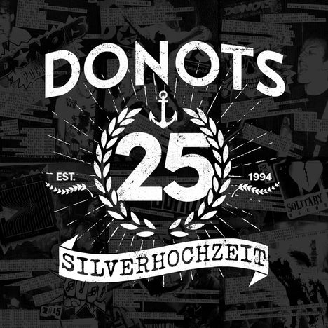 Donots: Silverhochzeit (180g) (Limited-Numbered-Edition) (Translucent Vinyl) (signiert), 2 LPs