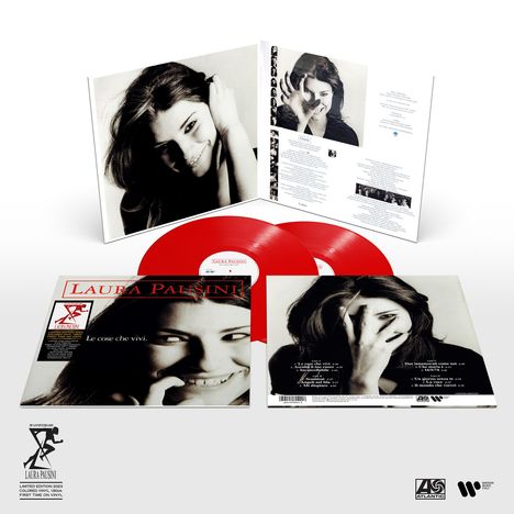 Laura Pausini: Le Cose Che Vivi (180g) (Limited Numbered Edition) (Red Vinyl), 2 LPs