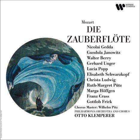 Wolfgang Amadeus Mozart (1756-1791): Die Zauberflöte (180g), 3 LPs