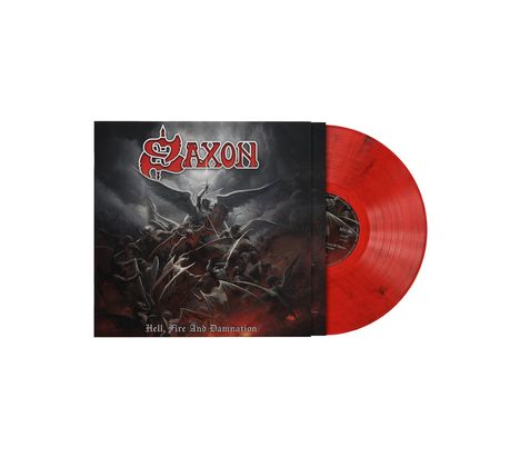 Saxon: Hell, Fire And Damnation (180g) (Limited Indie Exclusive Edition) (Red Vinyl), LP