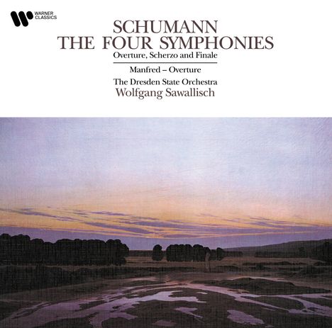 Robert Schumann (1810-1856): Symphonien Nr.1-4 (180g), 4 LPs