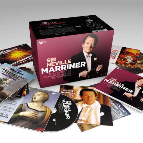 Neville Marriner - The Complete Warner Recordings, 80 CDs