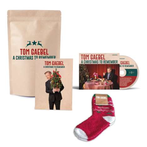 Tom Gaebel: A Christmas To Remember (limitierte Fanbox), 1 CD und 1 Merchandise
