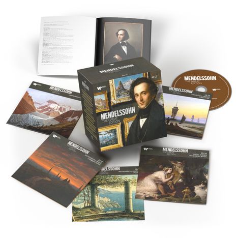 Felix Mendelssohn Bartholdy (1809-1847): Mendelssohn - The Great Edition (Warner Classic), 40 CDs
