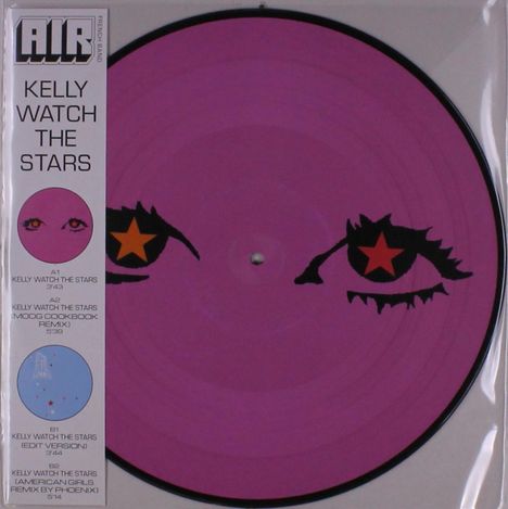 Air: Kelly Watch The Stars (Picture Disc), Single 12"