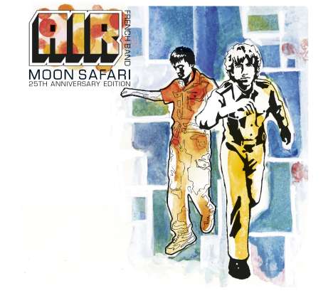 Air: Moon Safari (25th Anniversary Deluxe Edition), 2 CDs und 1 Blu-ray Disc