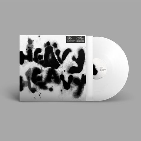 Young Fathers: Heavy Heavy (Deluxe Limited Edition) (White Vinyl), LP