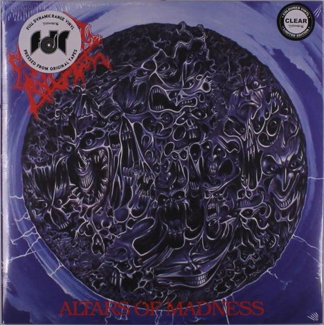 Morbid Angel: Altars Of Madness (Limited Edition) (Clear Vinyl), LP