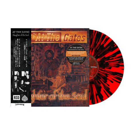 At The Gates: Slaughter Of The Soul (RSD) (Limited Edition) (Red/Black Splatter Vinyl), LP