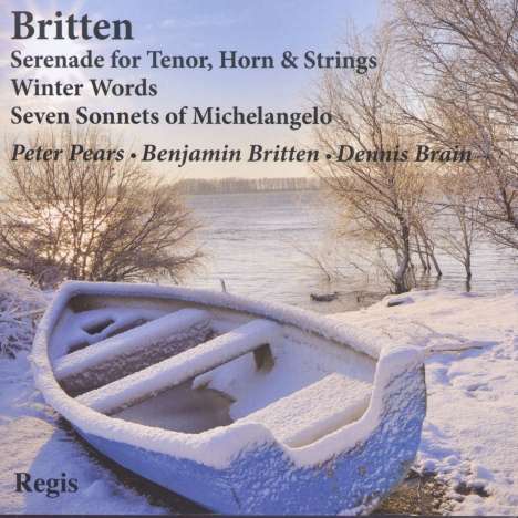 Benjamin Britten (1913-1976): Liederzyklen, CD