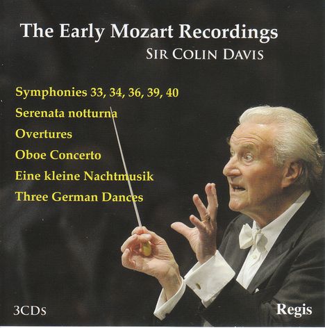 Colin Davis - The Early Mozart Recordings, 3 CDs