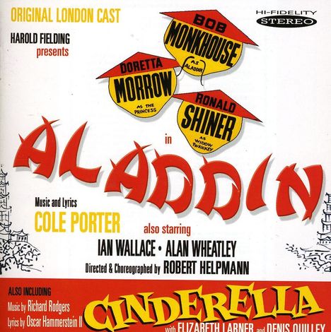 Original Cast Recording: Filmmusik: Aladdin/Cinderella, CD