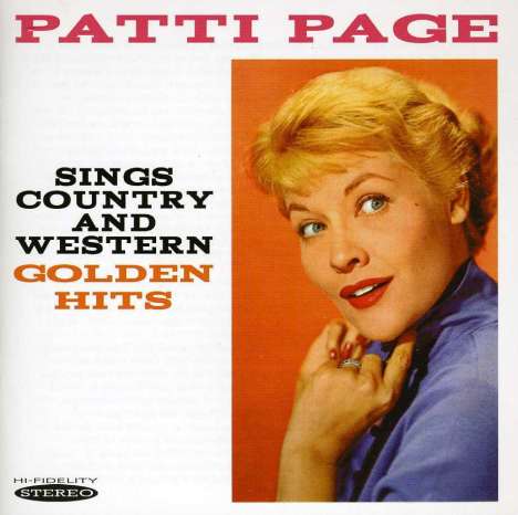 Patti Page: Sings Country &amp; Western Golden Hits, CD