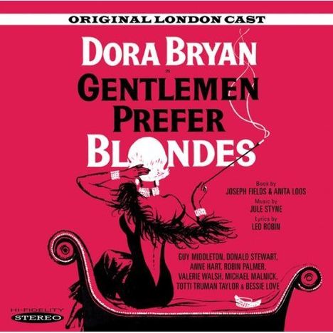 Jule Styne (1905-1994): Musical: Gentlemen Prefer Blondes (Original London Cast), CD