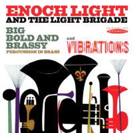 Enoch Light: Big Bold And Brassy / Vibrations, CD