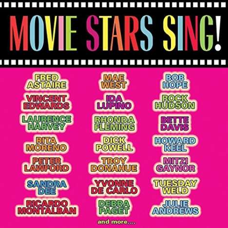 Movie Stars Sing!, CD