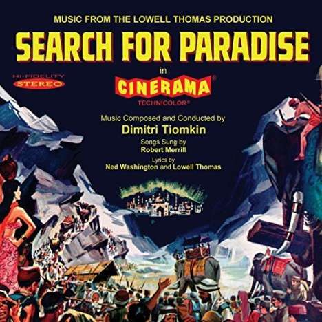 Dimitri Tiomkin (1894-1979): Filmmusik: Search For Paradise, CD