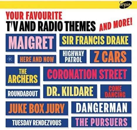 Filmmusik: Your Favourite TV And Radio Themes And More!, CD