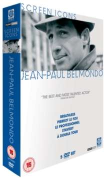 Jean-Paul Belmondo - The Screen Icons Collection (UK IMport), 5 DVDs