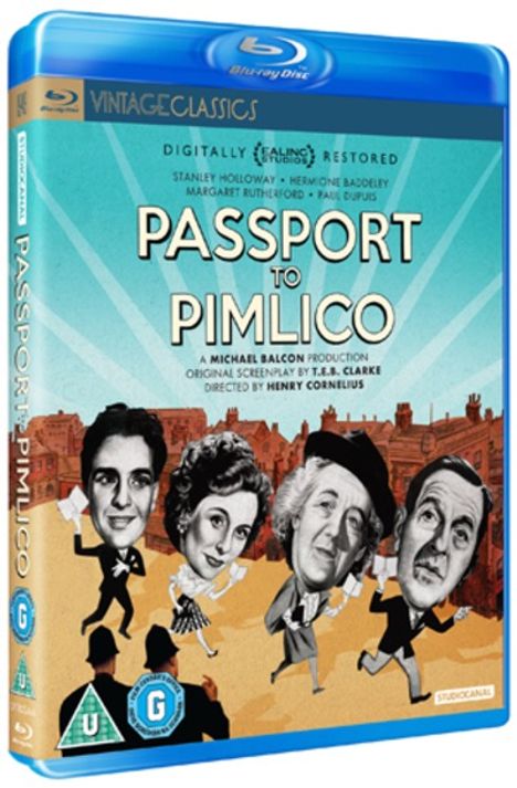 Passport To Pimlico (Blu-ray) (UK Import), Blu-ray Disc