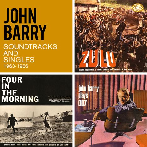 John Barry (1933-2011): Filmmusik: John Barry: Soundtracks &amp; Singles, 3 CDs