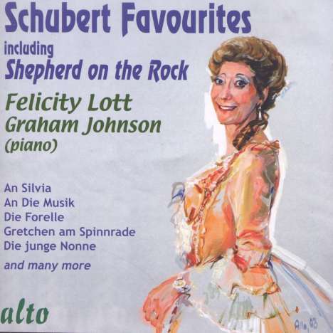 Felicity Lott  - Schubert Favourites, CD