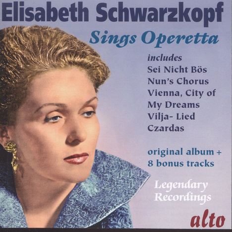 Elisabeth Schwarzkopf sings Operetta, CD