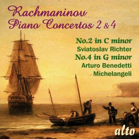 Sergej Rachmaninoff (1873-1943): Klavierkonzerte Nr.2 &amp; 4, CD