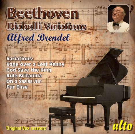 Ludwig van Beethoven (1770-1827): Diabelli-Variationen op.120, CD