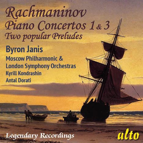 Sergej Rachmaninoff (1873-1943): Klavierkonzerte Nr.1 &amp; 3, CD