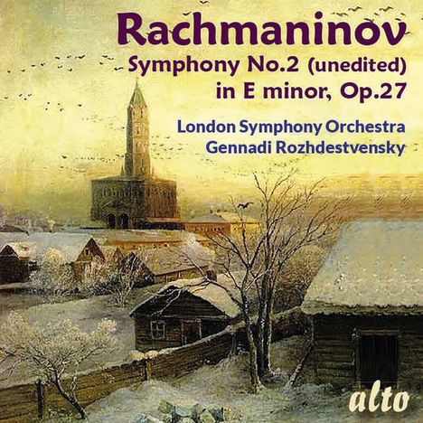 Sergej Rachmaninoff (1873-1943): Symphonie Nr.2, CD