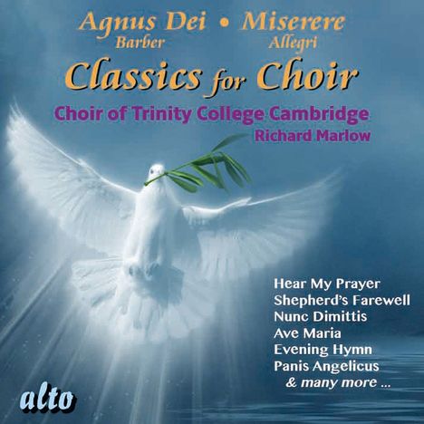 Trinity College Choir - Classics for Choir, CD