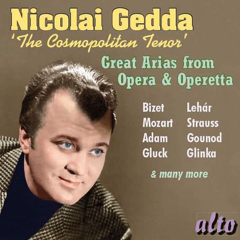 Nicolai Gedda - The Cosmopolitan Tenor, CD