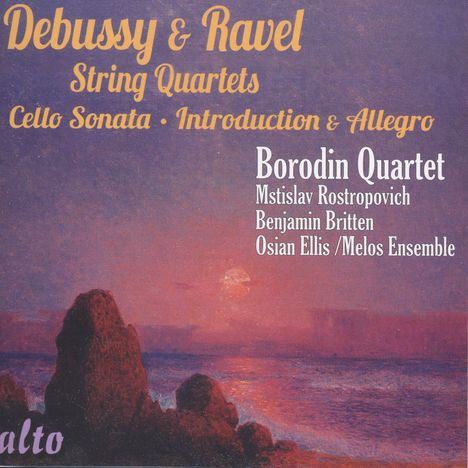 Claude Debussy (1862-1918): Streichquartett g-moll op.10, CD