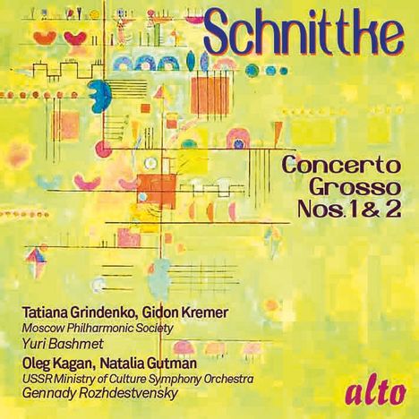 Alfred Schnittke (1934-1998): Concerti grossi Nr.1 &amp; 2, CD