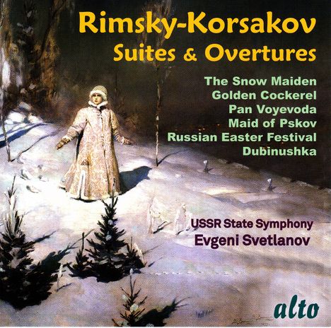 Nikolai Rimsky-Korssakoff (1844-1908): Orchesterwerke, CD