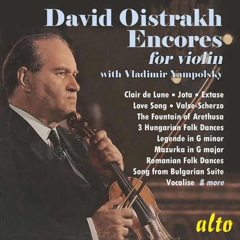 David Oistrach - Encores, CD