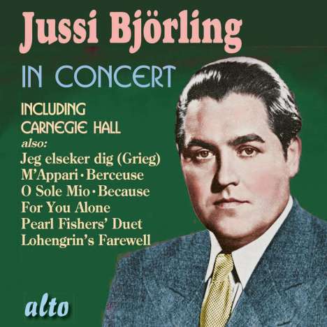 Jussi Björling in Concert, CD